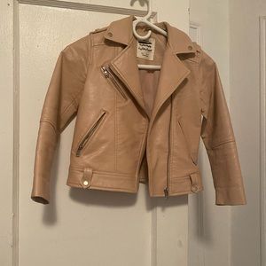 Girls leather jacket